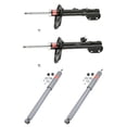 thumbnail image 2 of Nitro 24 Inch Gas Strut Lift Support – 120lb Force, .4” Rod, Set Of 2 2 of 2