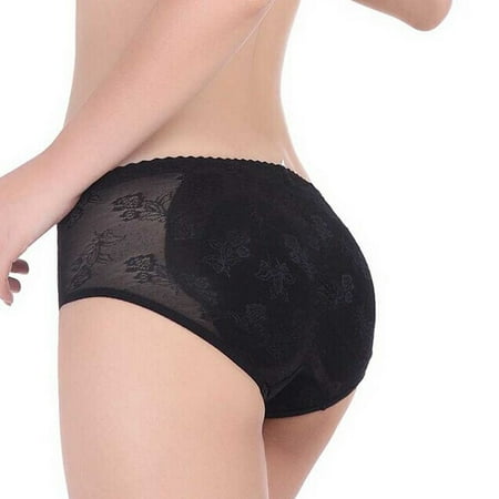 

TANGNADE Sexy Lady Hip Up Padded Butt Enhancer Shaper Panties Underwear BK XL