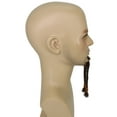 thumbnail image 4 of HPO Adult Men's Long Sparrow fake Goatee – Brown Human Hair Beard for Costume & Cosplay, 4 of 6