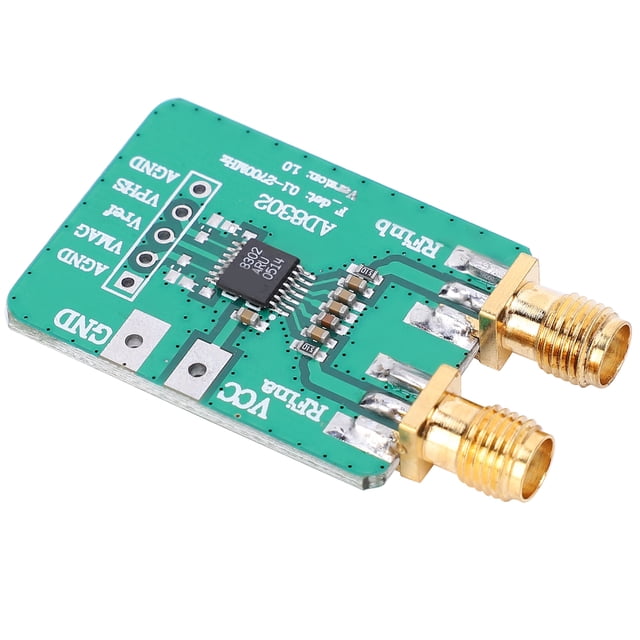 Módulo detector de RF, detector logarítmico Detector logarítmico de señal RF Medidor de potencia logarítmico RF Rendimiento finamente sintonizado