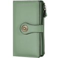 thumbnail image 1 of Cartera Travelambo de piel RFID de gran capacidad para mujer, 1 of 6