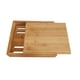 thumbnail image 4 of Cortadora de pan de bambú ajustable con recogedor, ideal para repostería y panadería, 4 of 9
