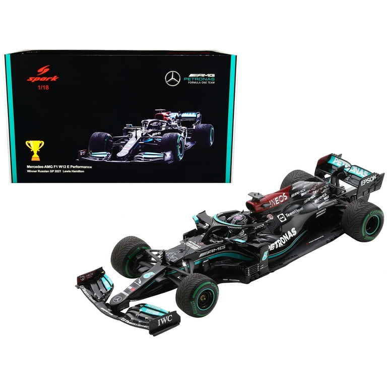 1/18 MERCEDES-AMG PETRONAS FORMULA ONE TEAM NO.44 F1 W12 E PERFORMANCE  WINNER RUSSIAN GP 2021