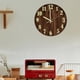 thumbnail image 5 of Reloj de pared luminoso de 12 pulgadas con luces nocturnas silenciosas, reloj de pared redondo para el hogar A, 5 of 9