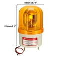 thumbnail image 2 of Warning Light Rotating Flashing Lamp Buzzer 90dB  110V Yellow LTE1101LJ, 2 of 5