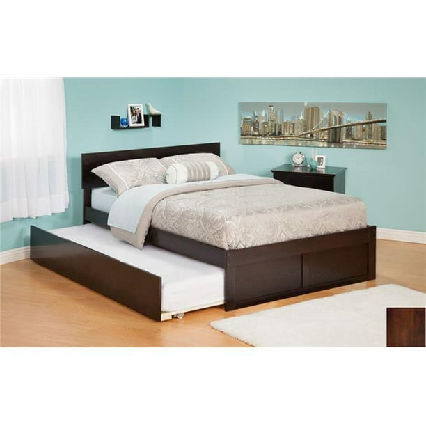 Orlando Twin Bed With Flat Panel Foot, Room And Board Twin Bed Frame