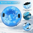 thumbnail image 4 of Snow Tube 47 Inch Snow Sled for Kids and Adults Inflatable Snow Tube Made by, 4 of 8