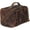 Dark Brown, variant on Luxury Leather Men’s Toiletry Travel Bag – Handmade Shaving Kit with Waterproof Interior, Spacious Storage & Carry Handle – leather travel Kit Bag for Men & Women