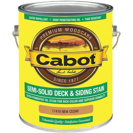 Cabot VOC Semi-Solid Deck & Siding Stain