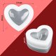 thumbnail image 3 of Molde de vela de corazón 3D, molde de silicona de 2 piezas para hacer velas, molde para hacer velas hecho a mano del día de San Valentín, molde de resina artesanal DIY, 3 of 5