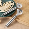 thumbnail image 6 of Manual Cactus Thorn Removal Knife, Manual Pasta Cutter, Mexican Cactus Peeler, Household Stainless Steel Cutting Knife, Portable Kitchen Tools, Essential Tools for Cactus Lovers, 6 of 9