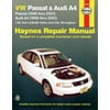 Vw Passat & Audi A4 Automotive Repair Manual : Models Covered : Vw Passat - 1998 Through 2001, Audi A4 - 1996 Through 2001, 1.8L Four-Cylinder Turbo and 2.8L V6 Engines