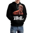 thumbnail image 6 of Attack on Titan Hoodies for Men Women, Unisex Anime Pullover Hooded with Pocket, Adults Long Sleeve Hooded Sweatshirt, S-6XL, 6 of 8