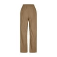 thumbnail image 6 of Juslio Womens Pants High Waist Vintage Corduroy Casual Comfortable Straight Pants, 6 of 7