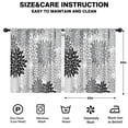 thumbnail image 2 of Blackout Kids Curtains,Boho Bohemia Pioneer Flower Art Childrens Insulated Curtains Set Of 2,Bedroom Essentials,Toddler Room Decor 52"x63"(132x160cm), 2 of 4