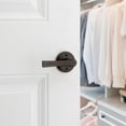 thumbnail image 2 of Katella Poignée de Porte Mate Levier de Passage Réversible Poignées de Porte Intérieures pour Porte de Hall et de Garde-Robe Poignées de Porte de Hall/garde-Robe Non Verrouillables Déco Maison Transitionnelle, 2 of 9