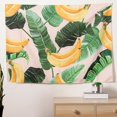 thumbnail image 2 of Tapiz Colgante Pared Tapicería Floral Gitano Colgante Decoración de Pared Cortina Picnic Blanket Plátano Zulema Tapiz colgante, 2 of 6