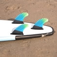 thumbnail image 4 of Aleta de cola de tabla de surf rendimiento estable 2 aletas laterales+1 aleta media de fibra de vidrio+aleta de tabla de surf de fibra de vidrio de fibra de carbono tabla de remo ANGGREK Otros, 4 of 8