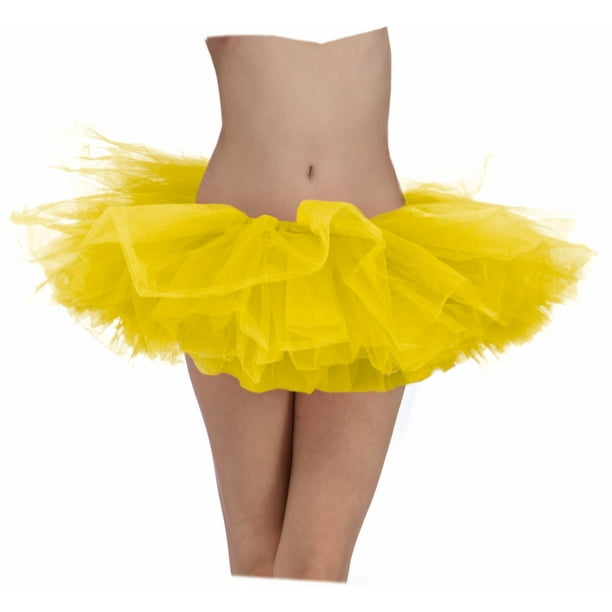 Yellow tutu sales skirt party city