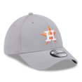 thumbnail image 3 of Men's New Era Gray Houston Astros Active Pivot 39THIRTY Flex Hat, 3 of 6