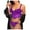 Purple, variant on HUPOM Sexy Underwear For Women Women’S Underwear Briefs Medium waist Comfort Waist Solid Shaping & Control Purple L