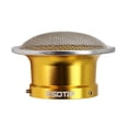 thumbnail image 1 of Copa de filtro de aire CNC de 55 mm para PWK32 PWK34 32 34 mm Copa de filtro de aire de carburador dorado kusrkot Cuerno de viento de carburador de 55 mm, 1 of 7