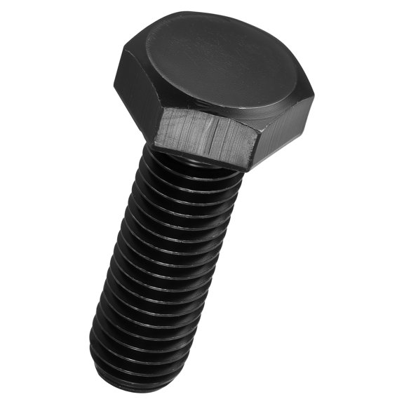5 Pcs Hex Head Screws Bolts - [3/8"-16x2"] Carbon Steel Hex Bolt Fully Threaded