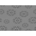 thumbnail image 1 of Ahgly Company Indoor Rectangle Patterned Carbon Gray Area Rugs, 6' x 9', 1 of 6