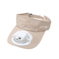 thumbnail image 4 of Shadoumai Sun Visor Hats with Fan,Solar Powered Cooling Baseball Chapeau Breathable UV Protection,USB Charging for Men Women Unisex, 4 of 6