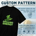thumbnail image 5 of Organic Energy, Surfing Plant Man Print 1, Vintage T Shirt, Cotton T-Shirt for Men, 23554216,L, 5 of 8