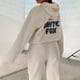 thumbnail image 4 of Pantalones Chándal para Correr Conjuntos Boutique Sudadera Con Capucha Hombres Mujeres Manga Larga Suelta Letras, 4 of 8