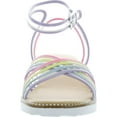 thumbnail image 2 of Steve Madden Girls Fantasy Jr. Big Kid Rhinestone Ankle Strap, 2 of 5