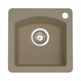 thumbnail image 1 of Diamond Single Bowl Silgranit II Bar Sink - Chrome, 1 of 1