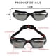 thumbnail image 3 of Gafas De Natación Gafas de natación unisex Gafas de natación antivaho para deportes acuáticos (rosa) Ndcxsfigh Para Estrenar, 3 of 8
