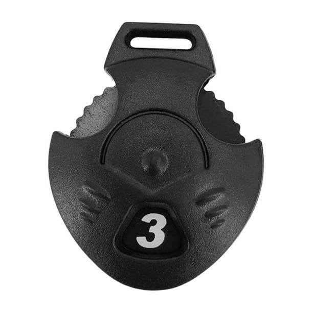 Etiquetas de números intercambiables Funda para palos de golf Funda para cabeza de palo de golf Etiquetas de números para Borde afilado 3 cm