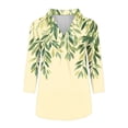 thumbnail image 2 of Cilsoka Fall Winter Shirts Women Trendy Classy Tops Cute Tops for Women Crop Womens Tunic Tops Work Blouses for Women Button up My Orders past Orders, 2 of 5