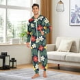thumbnail image 3 of joogoo Tropical Flower-t3 Unisex Adults Onesies Pajamas Jumpsuits L, 3 of 7