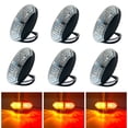 thumbnail image 4 of Riwesomey Paquete de 10 luces de camión, luces traseras de seguridad nocturna, lámparas de remolque, IP67, marcador lateral de vehículo de Bombillas para automóviles, 4 of 6