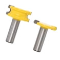 thumbnail image 1 of LOVIVER 2Pcs Cannelure & Bead Router Bit Coupe-Bois 1/2" Tige 1-1/2" Dia 12.7mm, 1 of 6