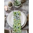 thumbnail image 2 of St. Patrick's Day Cloth Napkins Set of 8 Reusable Dinner Napkins, Watercolor Lucky Shamrocks Vintage Leaves Cocktail Napkin Washable Table Napkins for Wedding/Holiday Party/Baby Shower 20"x20", 2 of 7