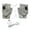 Gray, variant on Heated Gloves For Men Women Rechargeable Electric Warn Full & Half Fingers Warm Laptop Mitten For Cold Weather (Free Size, Navy)