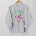thumbnail image 6 of Craaazy St Patricks Day Shirts Women's Long Sleeve Green Theme Leisure Shamrock Prints Crewneck Raglan Sleeve Hoodless Clothes Gifts, 6 of 6