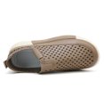 thumbnail image 3 of Men's Perforated Leather Slip-On Loafers, Breathable Casual Shoes with Thick Non-Slip Sole, Comfortable Footwear for Summer, Office, and Everyday Wear, 3 of 10