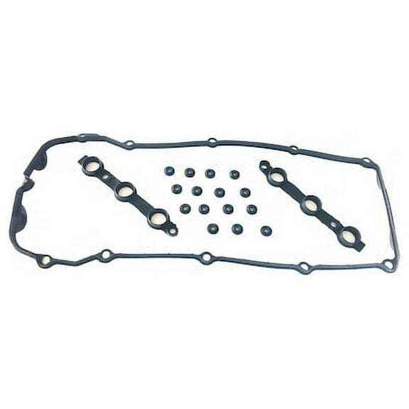 Valve Cover Gasket Set - Compatible with 2002 - 2006 BMW 325Ci 2.5L 6-Cylinder 2003 2004 2005