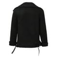 thumbnail image 4 of Vedolay Men's and Big Men's Long Sleeve Button Down Blazer Jacket Wear Coat Clothes Black,3XL, 4 of 5