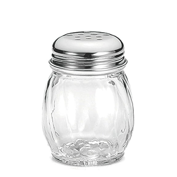 TableCraft 1260 6 Oz. Cheese Shaker with S/S Lid - 36 / CS