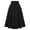 Black, variant on Ruziyoog Skirts for women Women Fashion Casual Skirt With Pockets Vintage High Waist Pleated SkirtArmy Green S