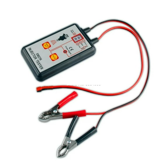 Fuel Pressure Tester EM276 Injector, 4 Pluse Modes Powerful Pump System Diagnostics Analyzer ,4-Wire Dual Channel