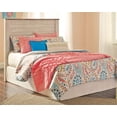 thumbnail image 3 of Bowery Hill Contemporary Adjustable Full Panel Headboard in White, 3 of 9