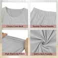thumbnail image 5 of COMFREE Thermal Underwear for Women, Ultra Soft Long Johns Set Base Layer Top and Bottom for Cold Weather, 5 of 6